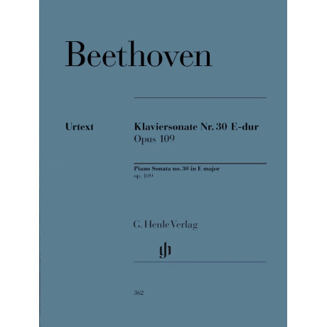Ludwig van Beethoven - Piano Sonata No. 30 in E major Op. 109