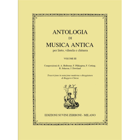 copy of Antologia di Musica Antica per Liuto, Vihuela e Chitarra Vol.1