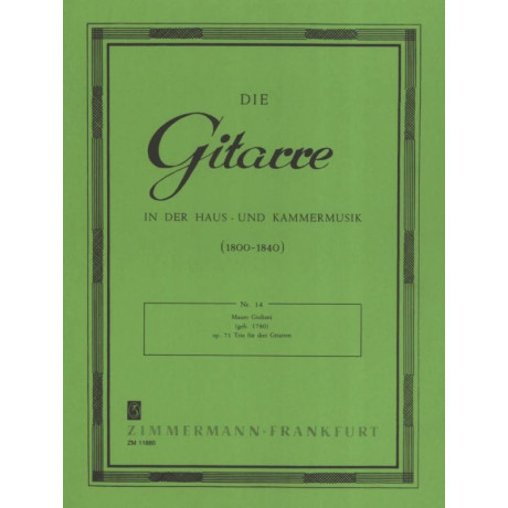 Giuliani - Trio Op.71 per Tre Chitarre