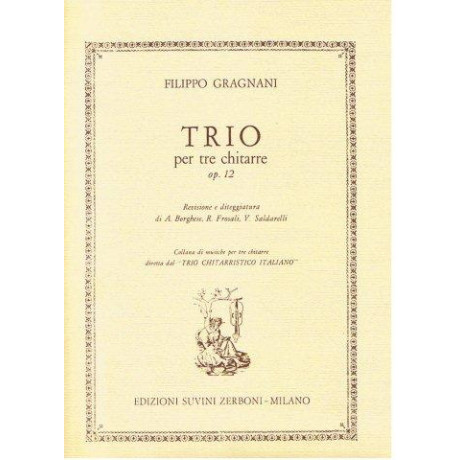 Gragnani - Trio Op.12 per Tre Chitarre