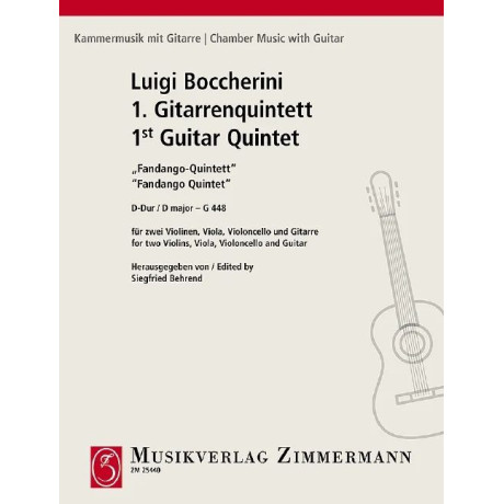 Luigi Boccherini - Quintetto n. 4 per quartetto d'archi e chitarra (G. 448), "Fandango"