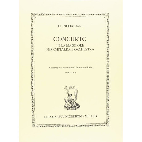 Legnani - Concerto in La Maggiore per Chitarra e Orchestra