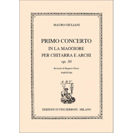 Giuliani - 1°Concerto in La Maggiore per Chit.e Orch.