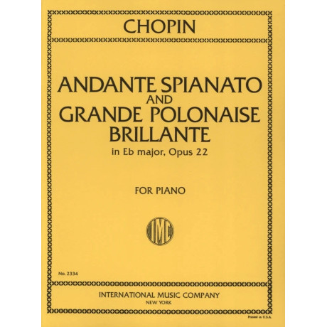 Chopin - Andante Spianato e Grande Polacca Brillante Pf.