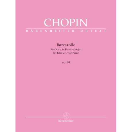 Chopin - Barcarola Op.60 per Pianoforte