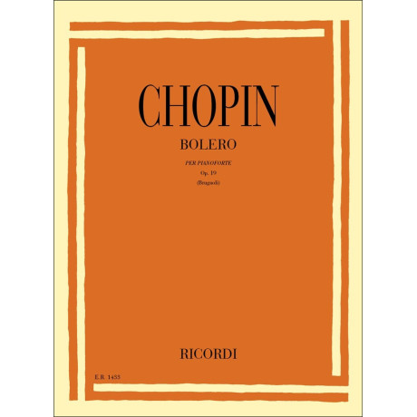 Chopin - Bolero Op.19 per Pianoforte