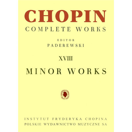 Chopin - Opere Minori per Pianoforte