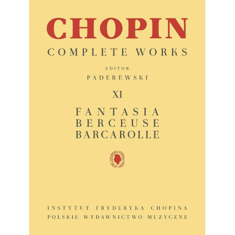 Chopin - Fantasia-Berceuse-Barcarola per Piano