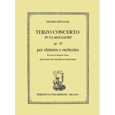 Giuliani - 3° Concerto in Fa Maggiore per Chit.e Archi
