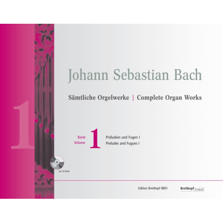 Bach - Preludi e Fughe Parte 1° per Organo con CD