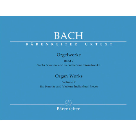 Bach - Orgelwerke 7° Urtext