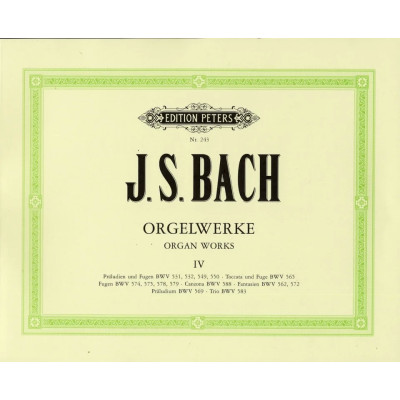 Bach - Organ Works Vol.4