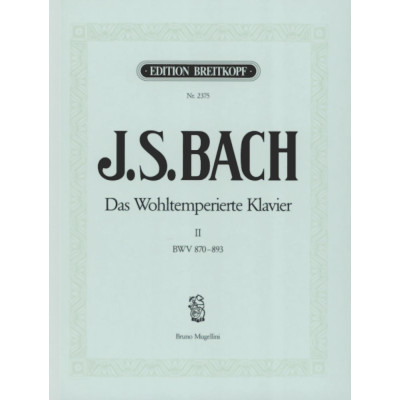 Johann Sebastian Bach - Il clavicembalo ben temperato - Libro 2