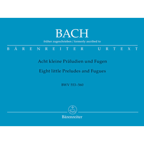 Bach - 8 Piccoli Preludi e Fughe per Organo