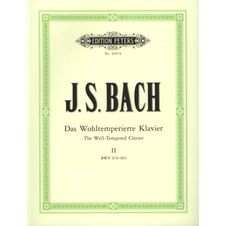 Johann Sebastian Bach - Il clavicembalo ben temperato - Libro 2
