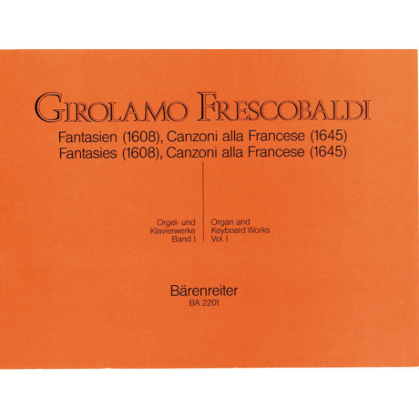 Frescobaldi - Opere per Organo Vol. 1