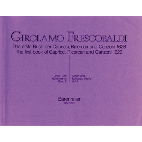 Frescobaldi - Opere per Organo Vol. 2