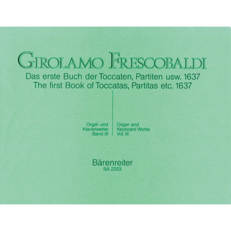copy of Frescobaldi - Opere per Organo Vol. 5
