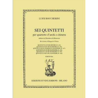 Luigi Boccherini - Quintetto n. 4 per quartetto d'archi e chitarra (G. 448)