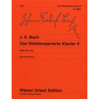 Johann Sebastian Bach - Il clavicembalo ben temperato - Libro 2