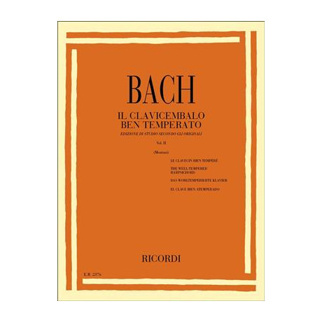 Bach - The Well-Tempered Clavier - Book II (BWV 870-893)