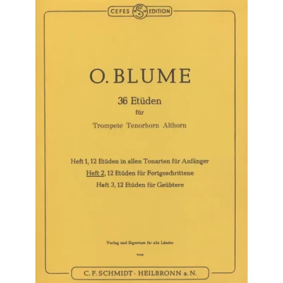 Blume - 36 Studi per Tromba Vol.2