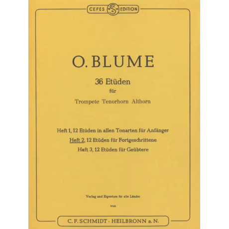 Blume - 36 Studi per Tromba Vol.2