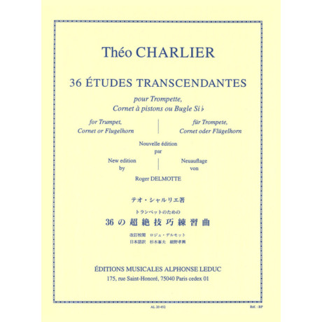 Charlier - 36 Studi Trascendentali per Tromba