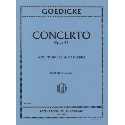 Goedicke - Concerto Op.41 per Tromba e Piano