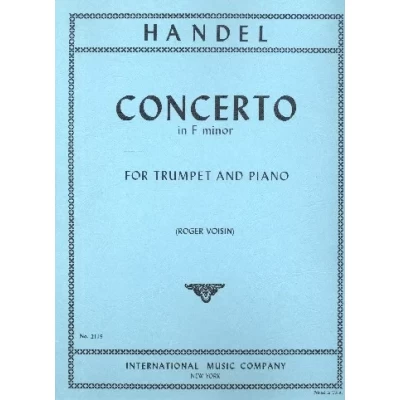 Handel - Concerto in Fa Minore per Tromba e Piano