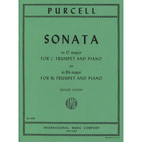 Purcell - Sonata in Re Maggiore o in Sib per Tromba e Pf.