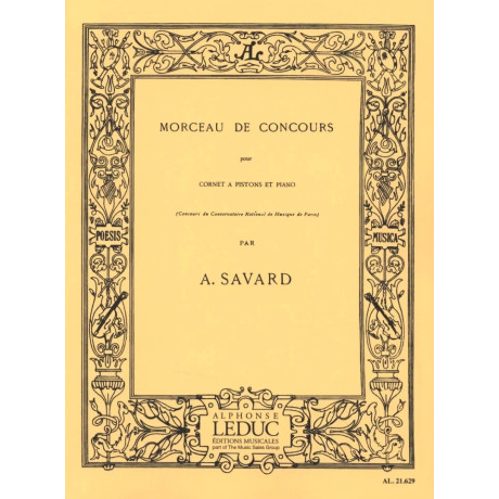 Savard - Pezzo da Concorso per Tromba e Piano