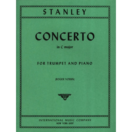 Stanley - Concerto in Do Maggiore per Tromba e Piano