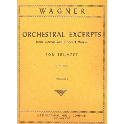 Wagner - Estratti Orchestrali per Tromba Vol.1