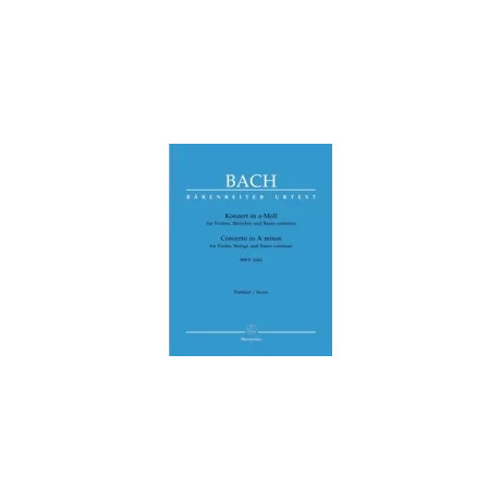 copy of Bach - 1° Concerto in La Minore per Violino e Piano