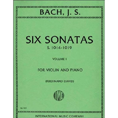 Bach - 6 Sonate per Violino e Piano Vol.1