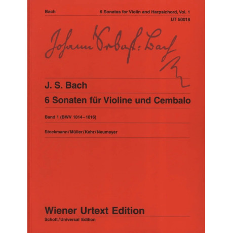 Bach - 6 Sonate per Violino e Piano Vol.1