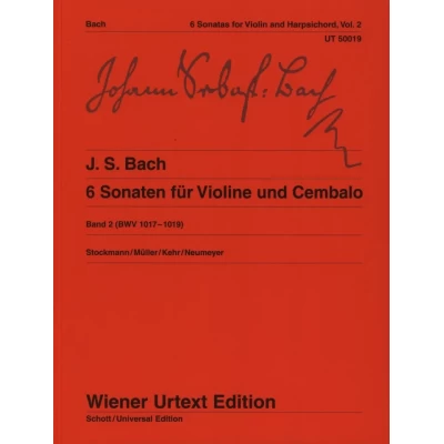 Bach - 6 Sonate per Violino e Piano Vol.2