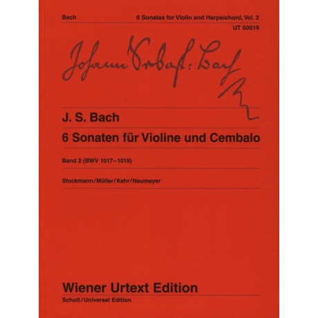 Bach - 6 Sonate per Violino e Piano Vol.2
