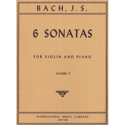 Bach - 6 Sonate per Violino e Piano Vol.2