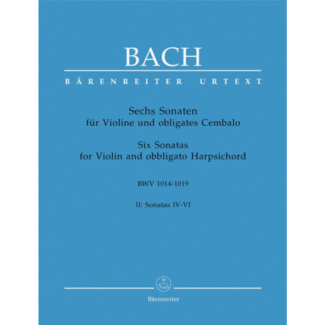 Bach - 6 Sonate per Violino e Piano Vol.2