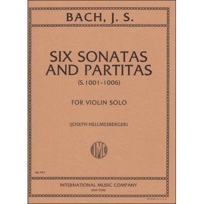 Bach -  6 Sonate e  Partite per Violino Solo