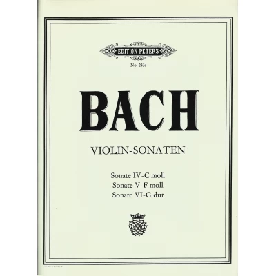 Bach - 6 Sonate per Violino e Piano Vol.2