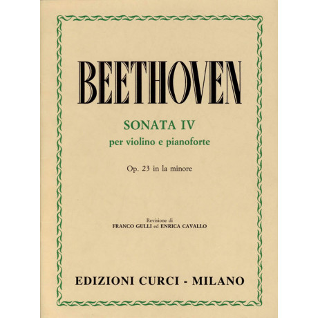 Beethoven - Sonata n.4 Op.23 in La Minore per Violino e Piano