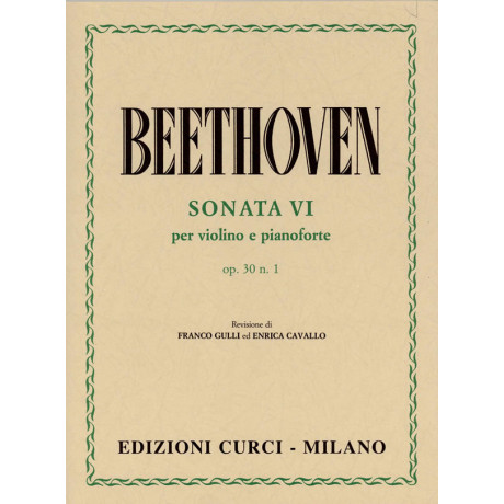 Beethoven - Sonata n.6 Op.30 n.1 per Violino e Piano