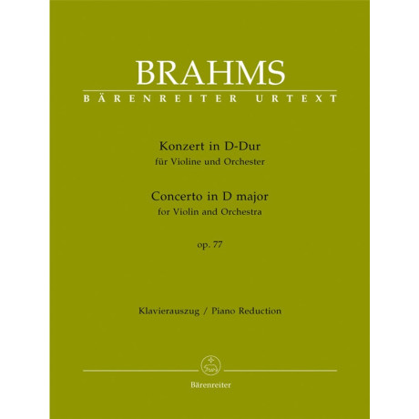 copy of Brahms - Concerto Op.77 in Re Maggiore per Violino e Pf.