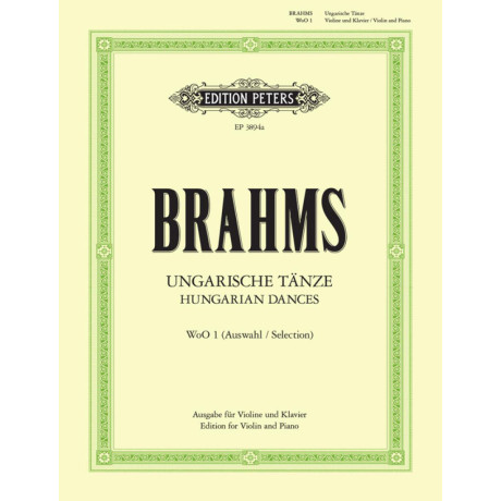 Brahms - 12 Danze Ungheresi per Violino e Piano
