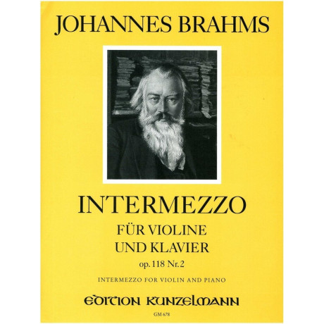 Brahms - Intermezzo Op.118 n.2 per Violino e Piano