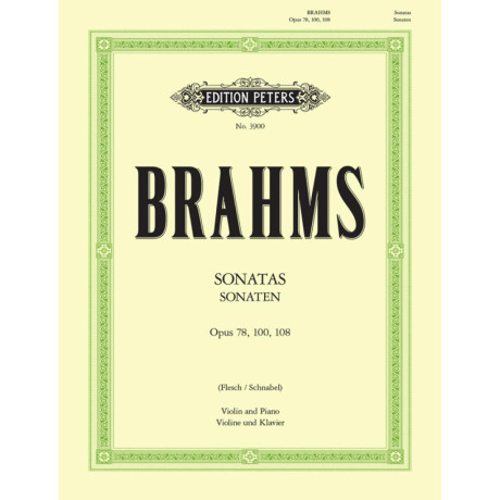 Brahms - Sonate Op.78 - 100 - 108 per Violino e Piano