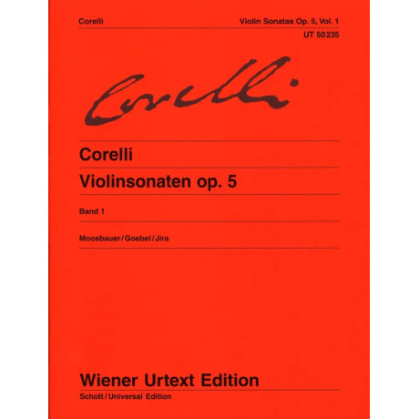 copy of Corelli - 12 Sonate Op.5 Vol.1 per Violino e Piano
